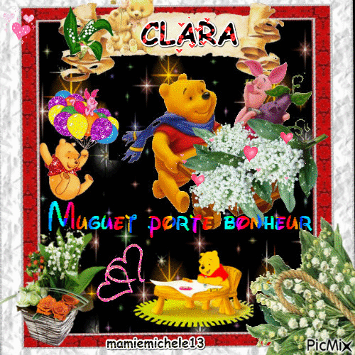 des petites clochettes pour Clara